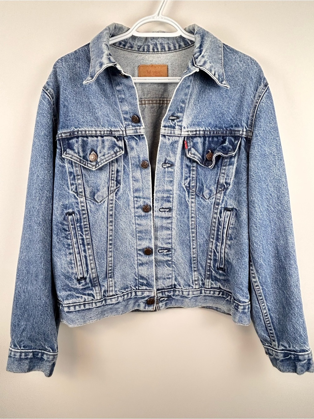 Vintage Levi’s Denim Trucker Jacket Made in USA Blue Jean Jacket
